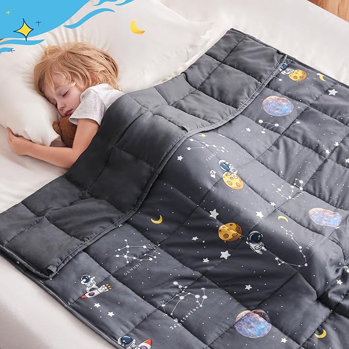anfie Weighted Blanket Kids Cooling Weighted Blanket - Image 5