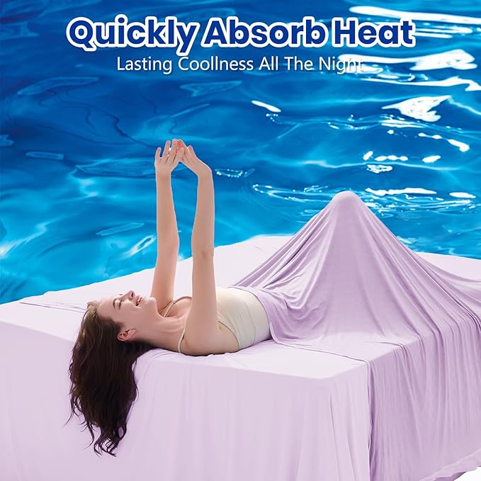 Topcee Cooling Blanket Queen Size- 90"x90" Summer Cooling Throw Blanket - Image 2
