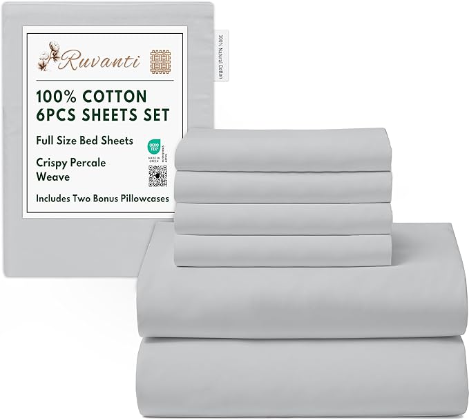 RUVANTI 6 Pcs Cotton Sheets - Image 8