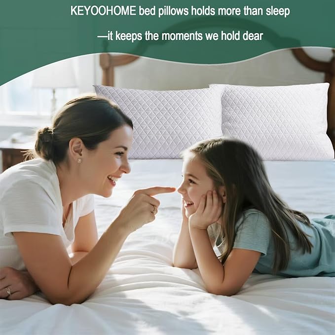 KEYOOHOME Shredded Memory Foam Pillows - Image 9