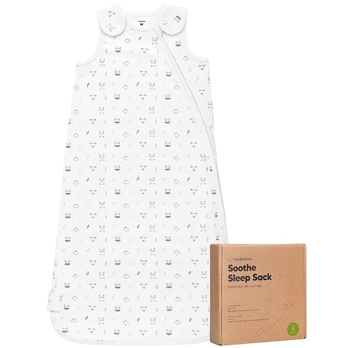 1-Pack Organic Baby Sleep Sacks, 100% Cotton by KeaBabies