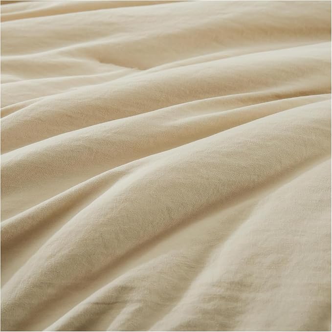 WRENSONGE Super King Size Comforter Set- 7 Pieces Beige Bed in a Bag Super King - Image 4