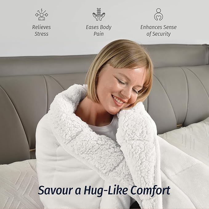Wemore Sherpa Fleece Weighted Blanket - Image 4