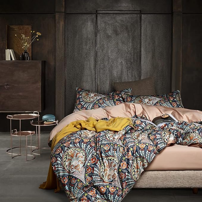 Cupocupa Queen Duvet Cover Set, Modern Industrial Luxury Bedding by CupocupaHomeCollection
