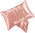 Rose Gold Satin Pillowcases by HommxJF