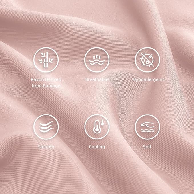 Standard Pillowcases, Cooling Viscose from Bamboo Pillow Covers - Image 5