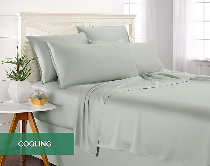 King Sheets by Pure Bamboo, Genuine 100% Organic Viscose Derived from Bamboo - Image 5