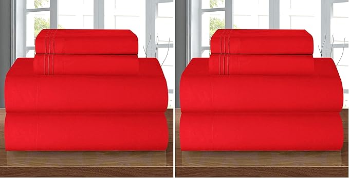 Elegant Comfort Luxury Soft 1500 Premier Egyptian 4-Piece Premium Hotel Quality by ELEGANTCOMFORT