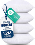 Utopia Bedding Throw Pillows – 18 x 18 Inches Down Alternative Pillows by UTOPIABEDDING
