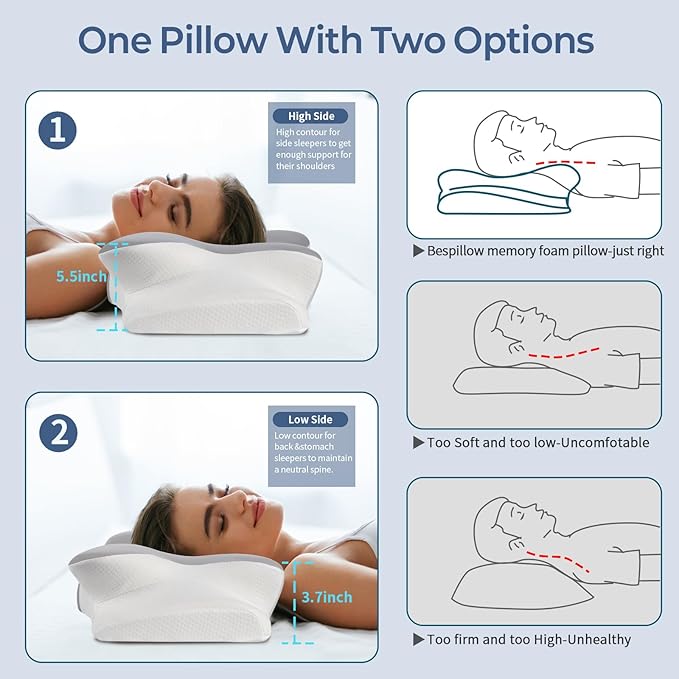 Cervical Neck Pillow for Pain Relief - Image 5