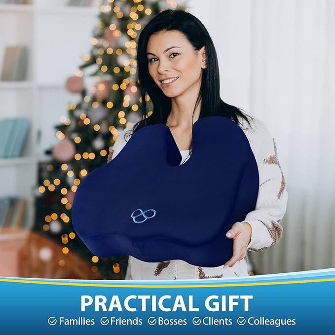 BlissTrends Seat Cushion, 5.2in Thick Memory Foam Cushions - Image 7