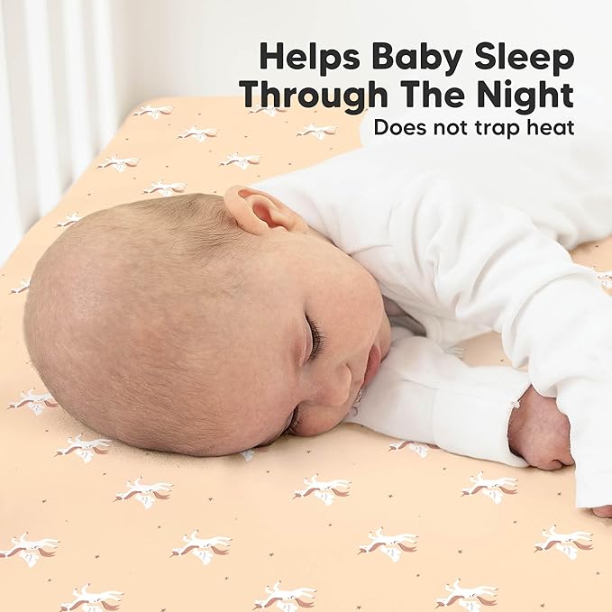 KeaBabies 2-Pack Organic Crib Sheets - Image 5
