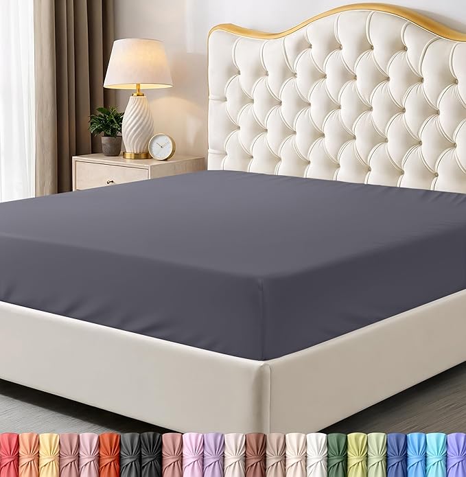 Utopia Bedding Queen Fitted Sheet by UTOPIABEDDING