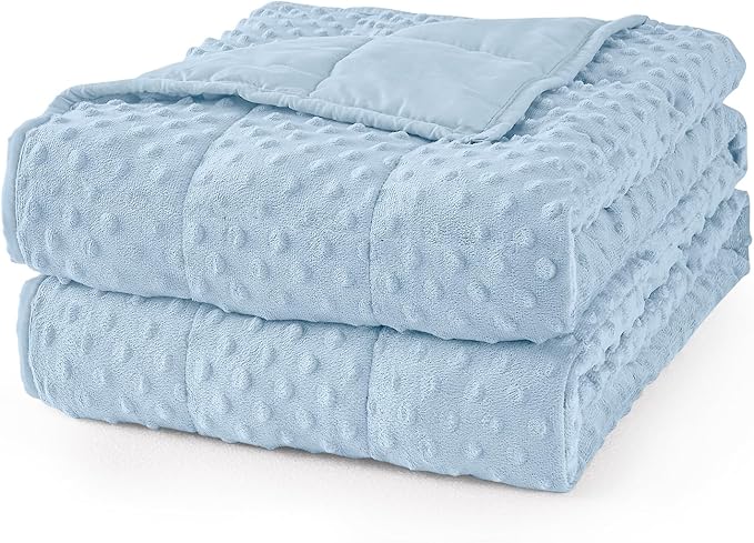 Mr. Sandman Weighted Blanket for Adults Queen Size 20 lbs, Soft Cooling Heavy by MrSandman