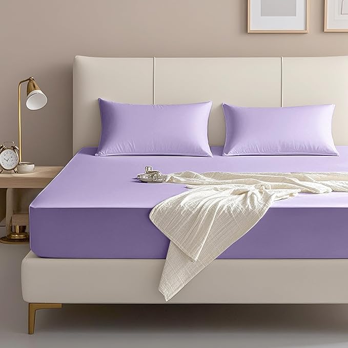 FreshCulture Full Fitted Sheet Only – Premium Hotel-Quality Fitted Sheet - Image 2