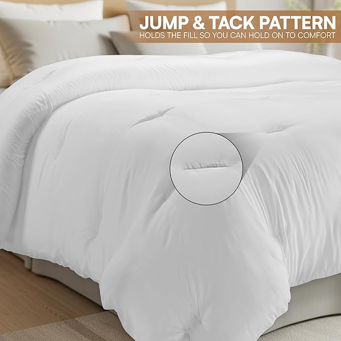 Utopia Bedding Comforters Twin Size, All Season Duvet Insert, Down Alternative - Image 7