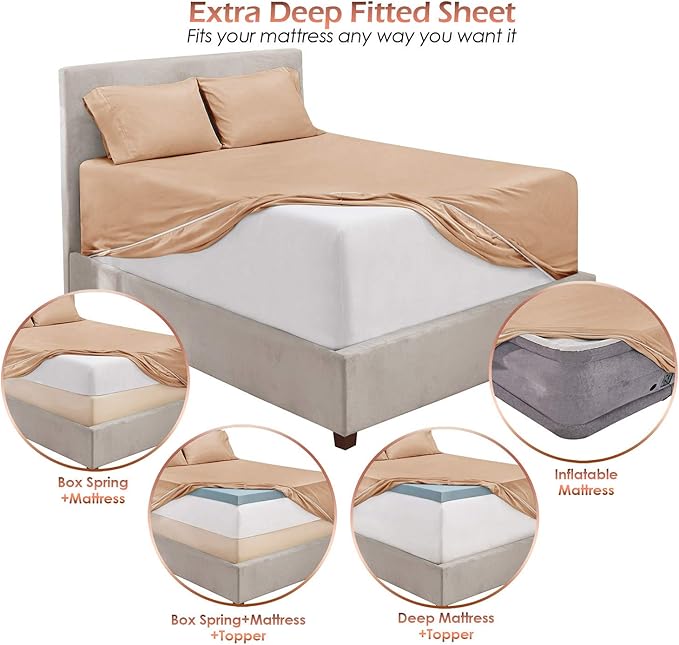 Hearth & Harbor Extra Deep Pocket King Size Sets - Image 6