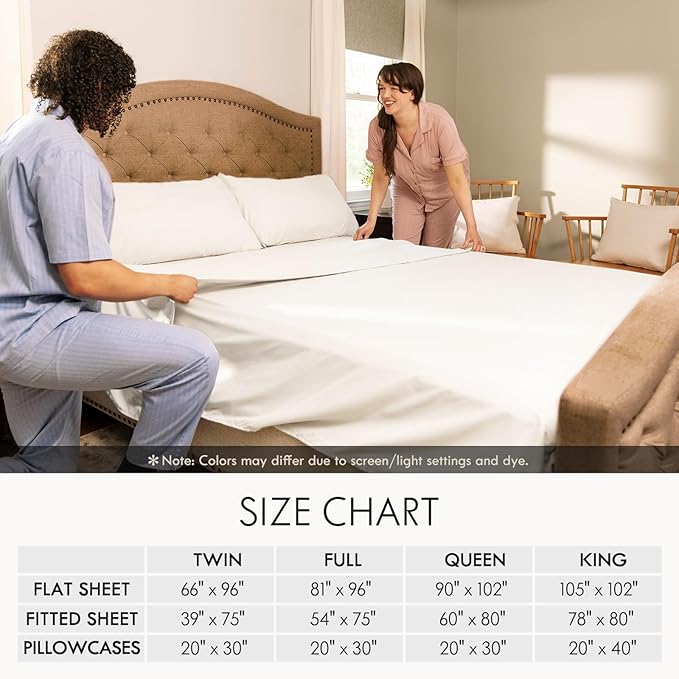 ClevaHome Twin Size Sheet Set - Image 7
