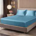 BEDELITE Satin Fitted Sheet and Pillowcase Set, Luxury Soft Similar to Silk by BEDELITE