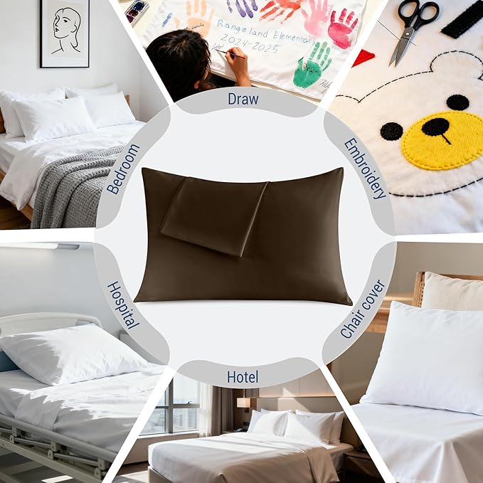Pillowcases King 12 Pack, 20x36 Pillow Cases - Image 6