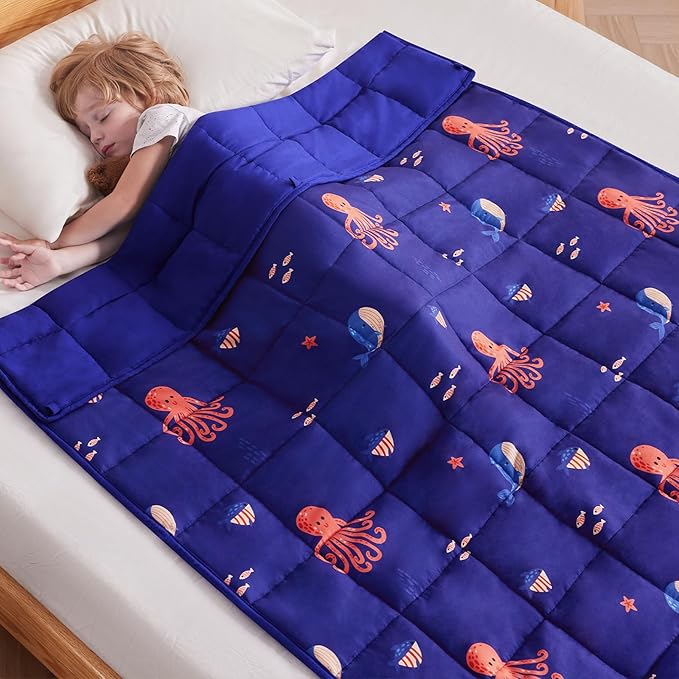 anfie Weighted Blanket Kids, Weighted Blanket Cooling Blanket by anfie