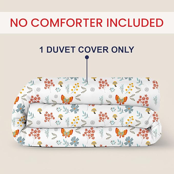 Kotton Culture 1 Pc Queen Size Duvet Cover Only -100% Egyptian Cotton 600 - Image 2