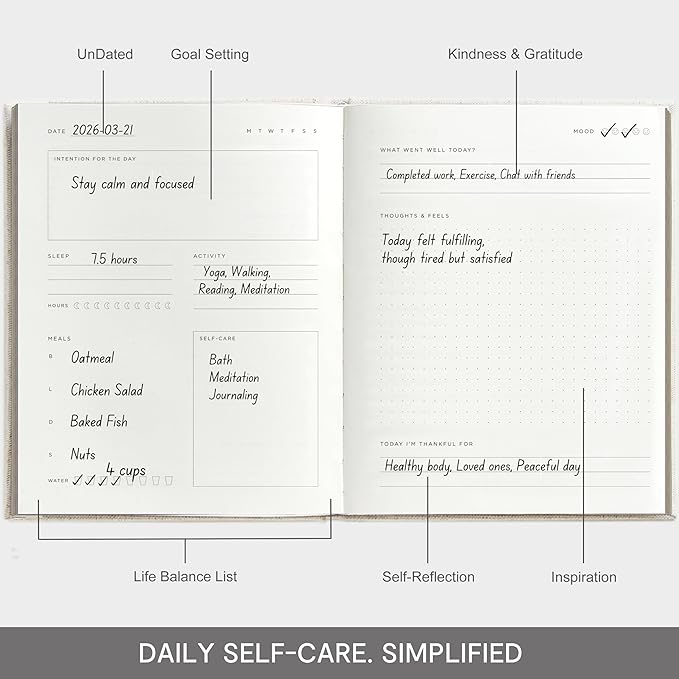 And Per Se Wellness Journal – 91-Day Self Care & Mental Health Planner | Track - Image 4