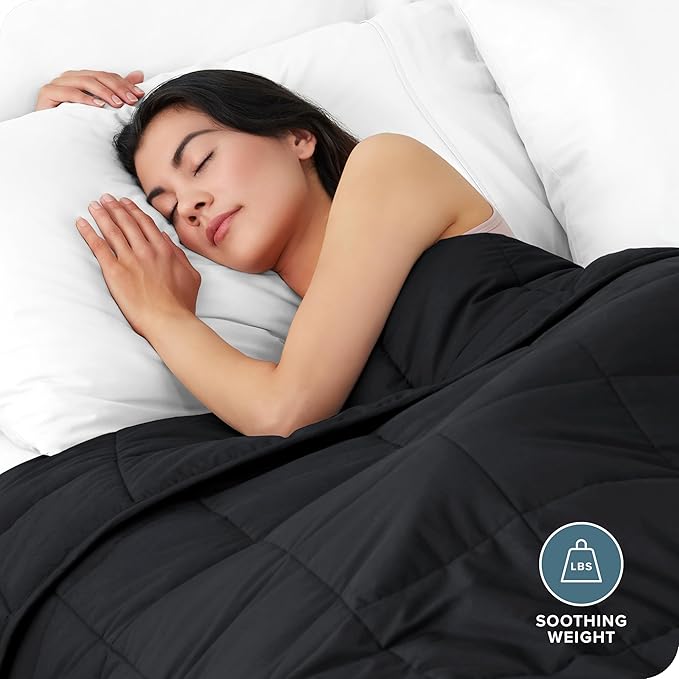Bare Home Weighted Blanket King Size 25lb - Image 2