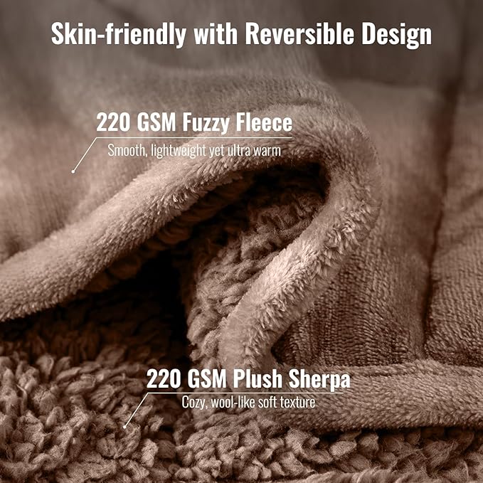 Uttermara Weighted Blankets for Adults Full Size, 12lbs 48x72 inches Blanket - Image 2