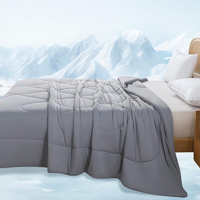 MASVIS Cooling Blankets for Hot Sleepers, Luxury Lightweight Cozy Soft Throw - Image 7