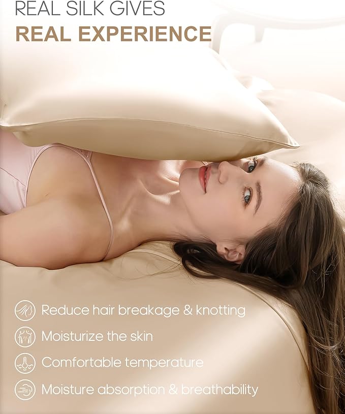 THXSILK 100% Mulberry Silk Pillowcase - Image 3