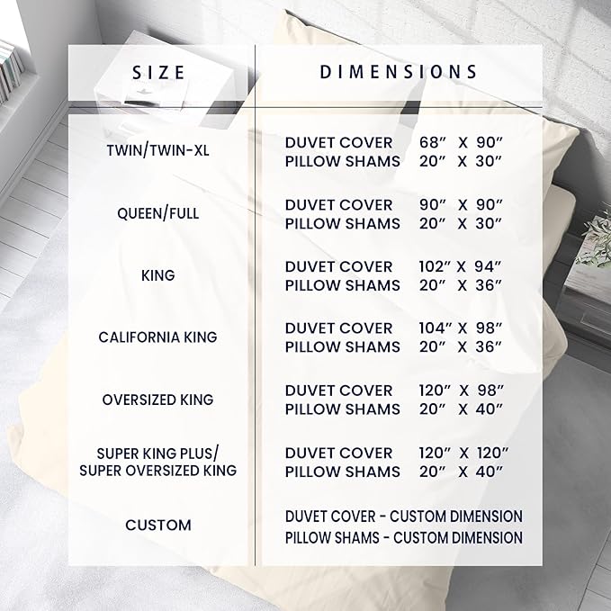 Kotton Culture 1 Pc Duvet Cover Queen Size/Full Size-100% Egyptian Cotton 600 - Image 3