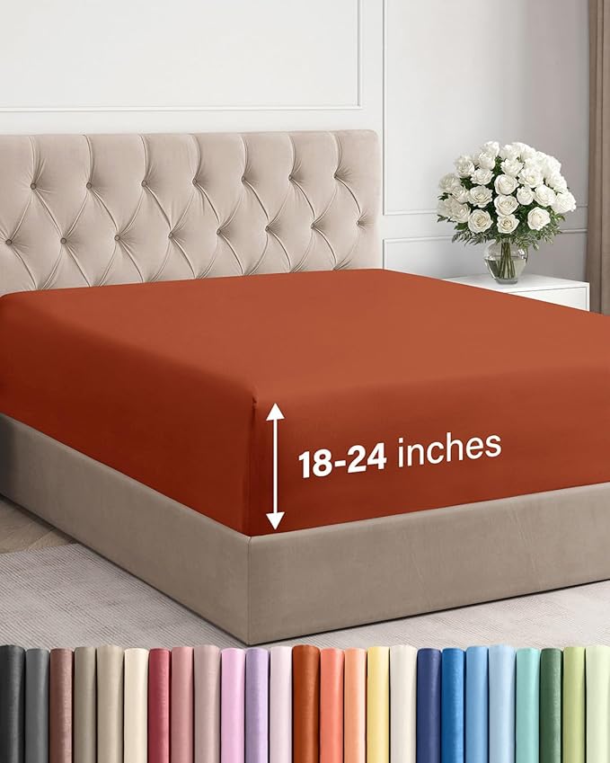 Extra Deep Queen Fitted Sheet by CGKUnlimited