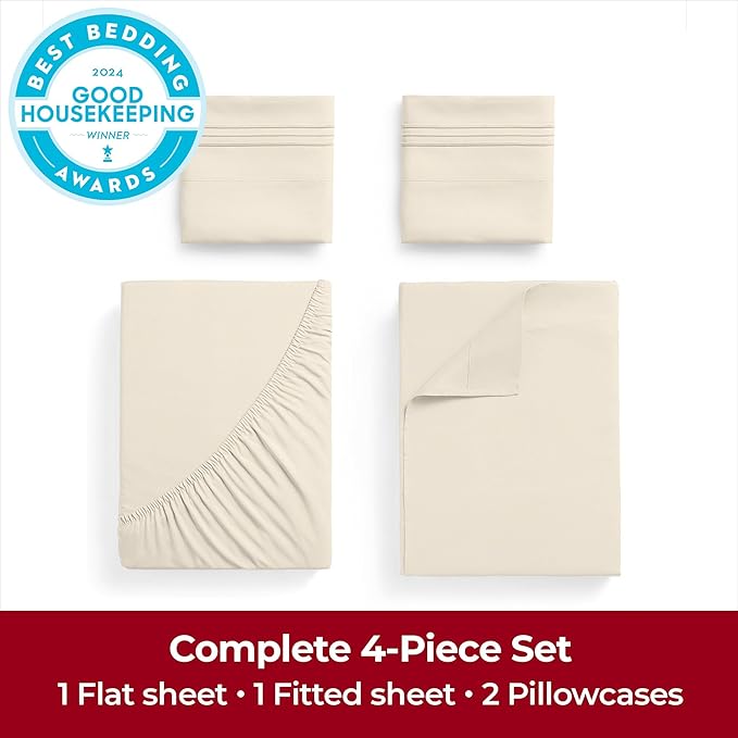 Mellanni Extra Deep King Sheets - Image 4