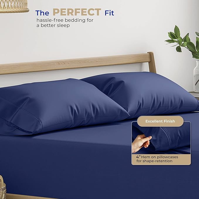 Thread Spread 100% Cotton King Size Pillow Cases Set of 2 - Image 4