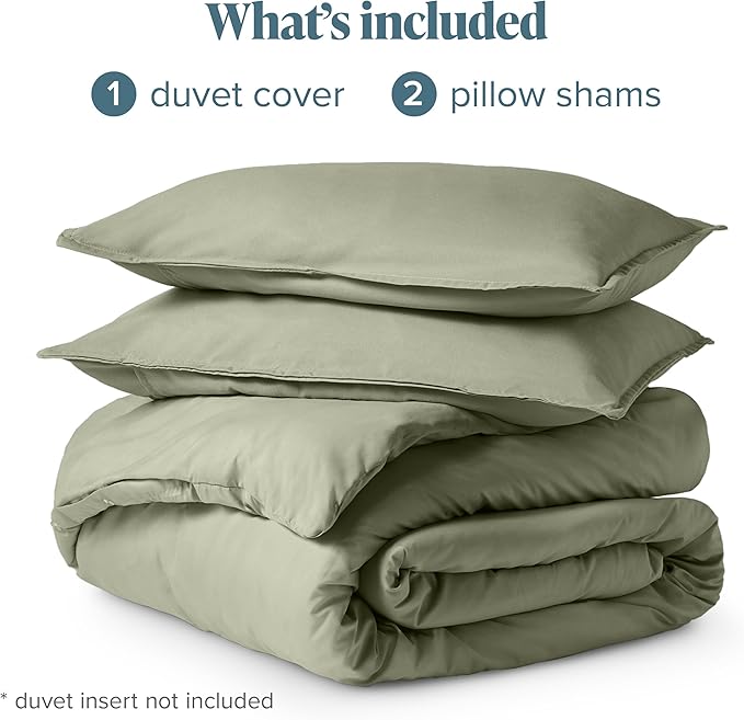 Bare Home Bedding Duvet Cover California King Size - Image 9