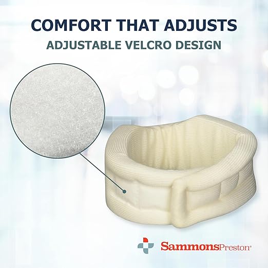 Sammons Preston Universal Contour Cervical Brace, Adjustable Hook and Loop - Image 4