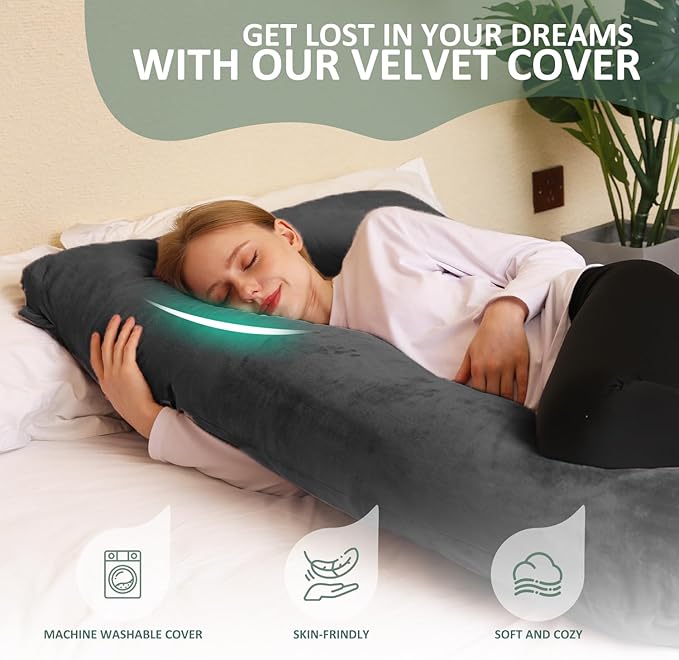 Chilling Home Pregnancy Pillow, U Shaped Pregnancy Pillows - Image 4