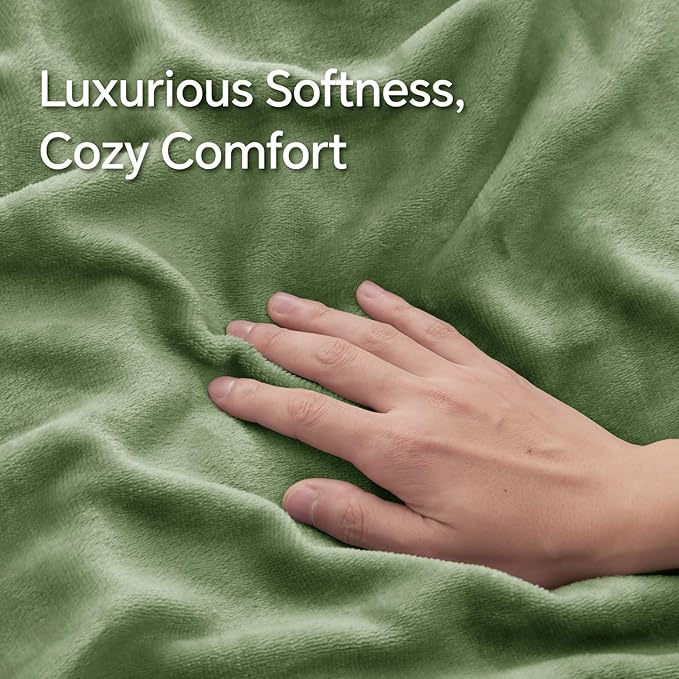 BEDELITE Flannel Pillow Cases Queen Size Set of 2, Super Soft Fleece Pillowcases - Image 4