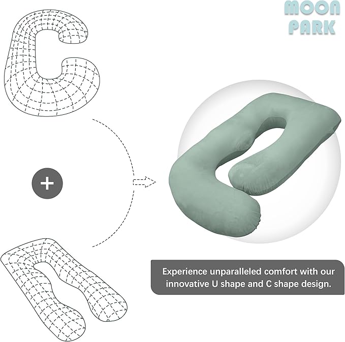MOON PARK Pregnancy Pillows for Sleeping - Image 5