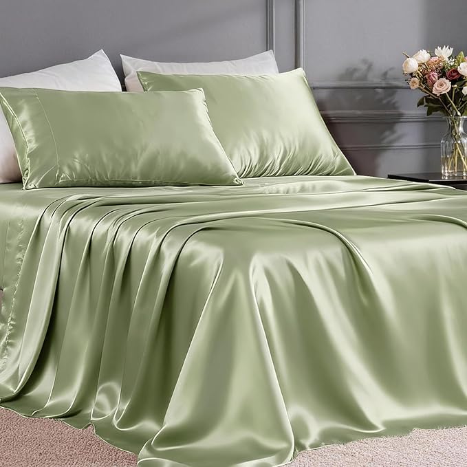FreshCulture Satin Sheets California King by FreshCulture