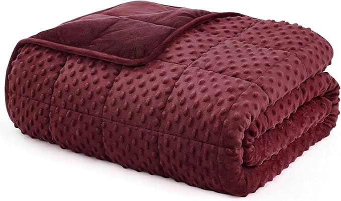 L'AGRATY Weighted Blanket for Adult by LAGRATY