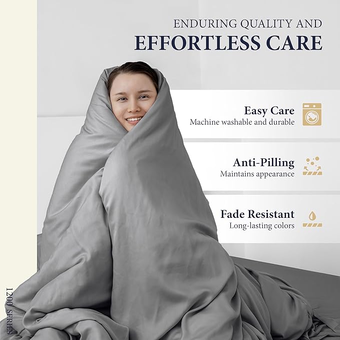 100% Egyptian Cotton Split King Sheets Sets - Image 7