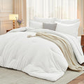 MUXHOMO 7 Pieces King Comforter Set, Soft Bed in a Bag King Size, All Season by MUXHOMO