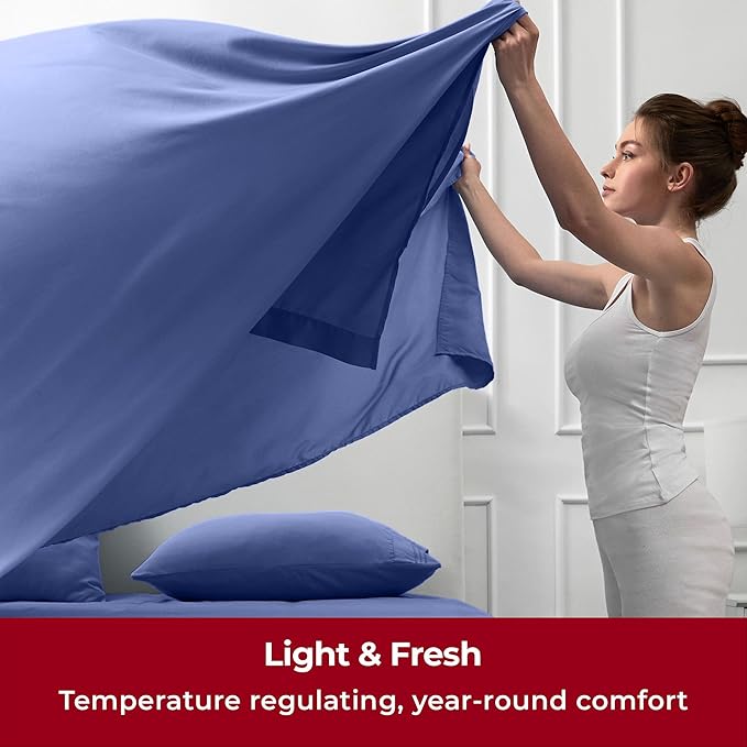 Mellanni Split King Sheets Set - Image 4