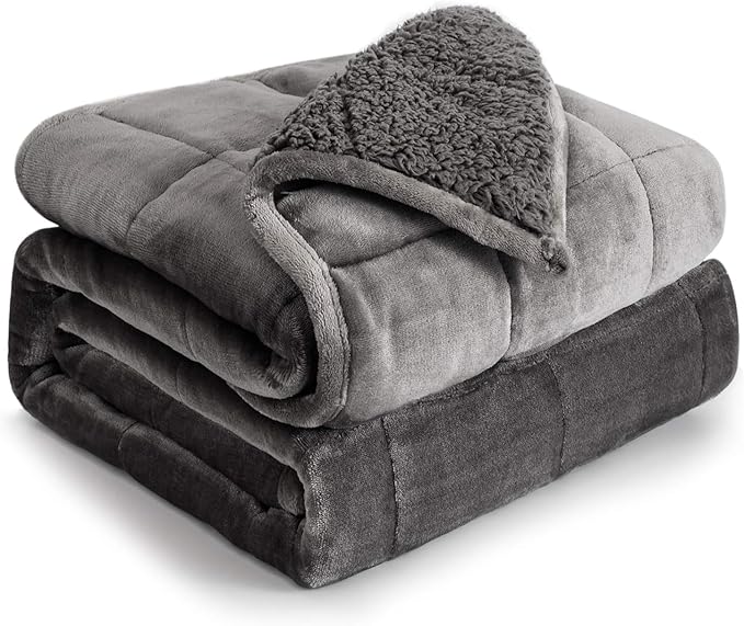 Cottonblue Weighted Blanket 15lbs 80x87 Inches by Cottonblue