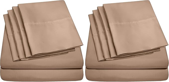 Twin Size Bed Sheets by SweetHomeCollection