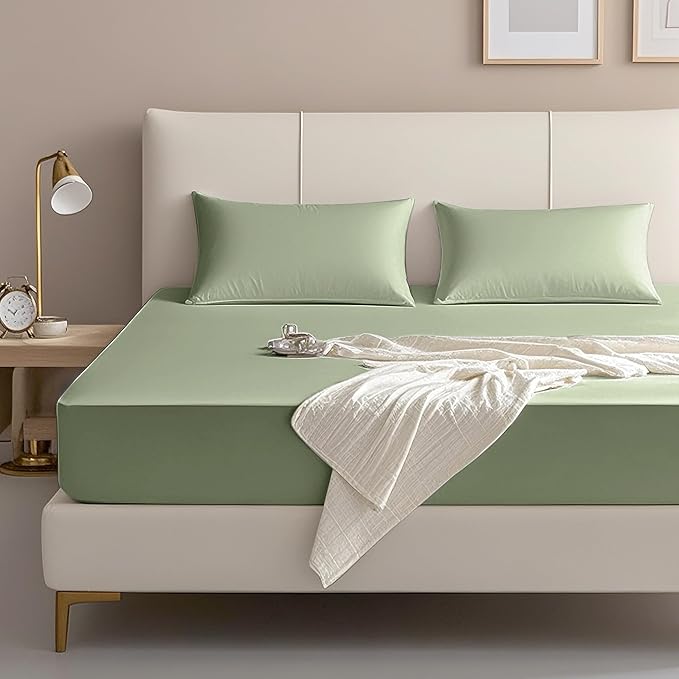 FreshCulture Queen Fitted Sheet Only – Premium Hotel-Quality Fitted Sheet - Image 2