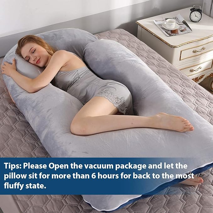 U-Shaped Full Body Pregnancy Pillow - Image 4