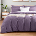 NEXHOME PRO King Duvet Cover Set, 100% Washed Cotton by NEXHOMEPRO